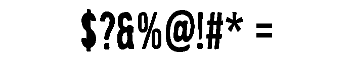 Brawn Organic Font OTHER CHARS