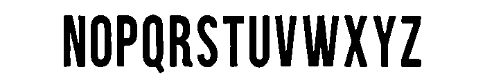 Brawn Organic Font LOWERCASE