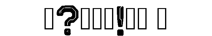 Brawn Regular Font OTHER CHARS