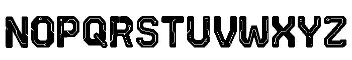 Brawn Regular Font UPPERCASE