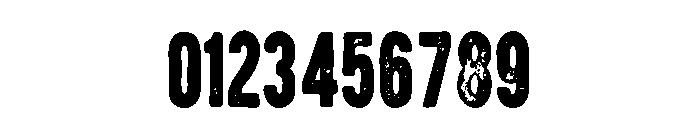 Brawn Rough Font OTHER CHARS