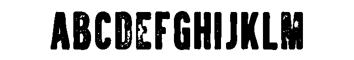 Brawn Rough FONT