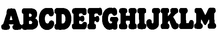 Braxello Font UPPERCASE