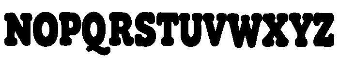 Braxello Font UPPERCASE