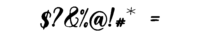 Bray Font OTHER CHARS
