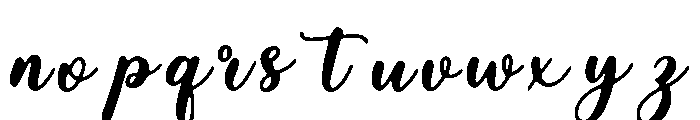 Bray Font LOWERCASE