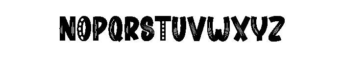 Bread Choco Font LOWERCASE