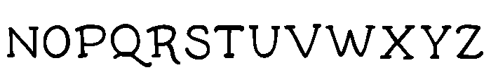 Bread and Circus Line Regular Font UPPERCASE
