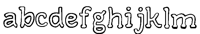 Bread and Circus Outline Reg FONT