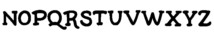 Bread and Circus Regular Reg Font UPPERCASE