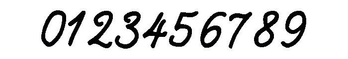 Bread and Circus Script Regular Font OTHER CHARS