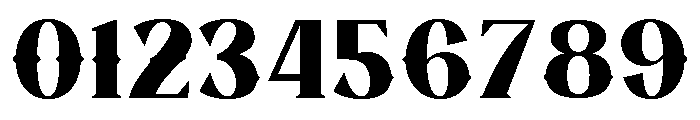Break Action Font OTHER CHARS