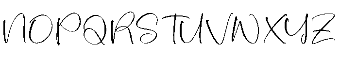 Break Flavor Font UPPERCASE