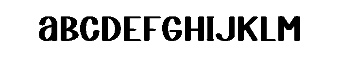 Break Game Font UPPERCASE