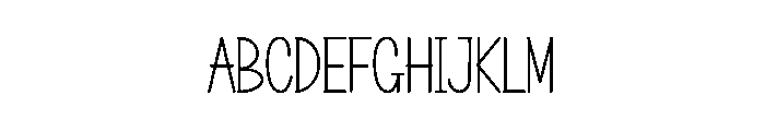 Breakfast Christmas Font UPPERCASE