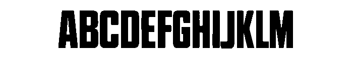 Breakfire Font UPPERCASE