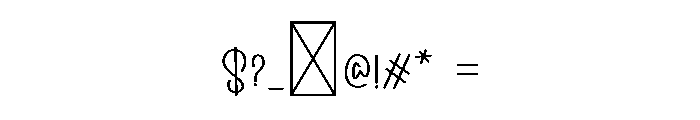 Breaks Advanture Font OTHER CHARS