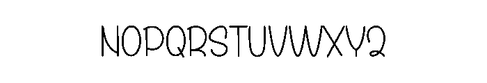 Breaks Advanture Font UPPERCASE