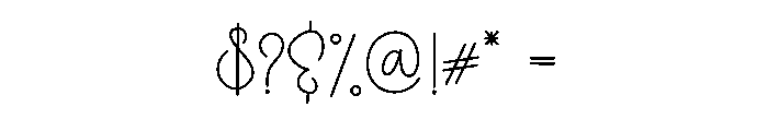 Breaks Heartly Font OTHER CHARS
