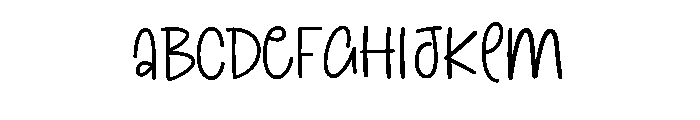 Breaks Heartly Font UPPERCASE