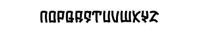 Breaks Pumpkin Font LOWERCASE