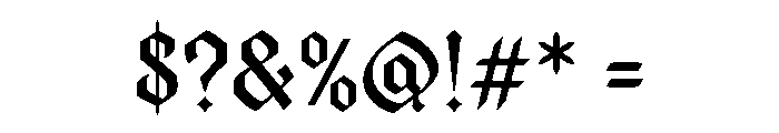 Breakstone Font OTHER CHARS