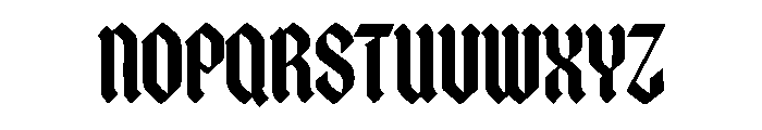Breakstone Font UPPERCASE