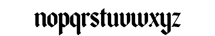 Breakstone Font LOWERCASE
