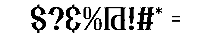 Breathe Forever Font OTHER CHARS