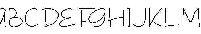 Breathe Peace Font UPPERCASE