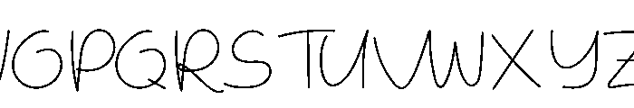 Breathe Peace Font UPPERCASE