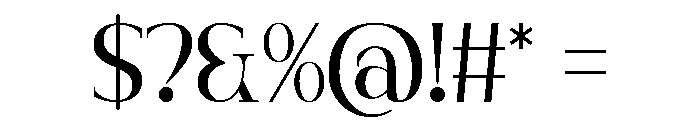 Breathe Romantic Font OTHER CHARS