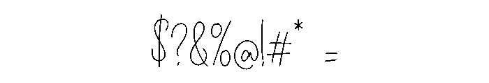 Breathing Regular Font OTHER CHARS