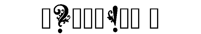 Breck Regular Font OTHER CHARS