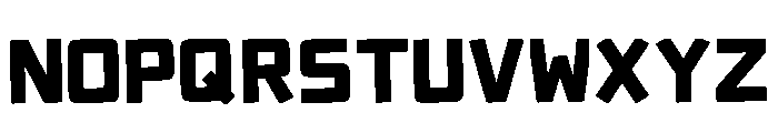 Brecken Regular Font LOWERCASE