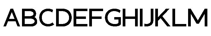 Bredia Regular Font UPPERCASE