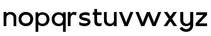 Bredia Regular Font LOWERCASE