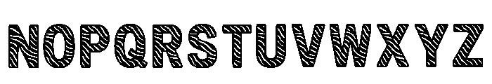 Breez Regular Font UPPERCASE