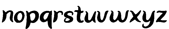Breezey Font LOWERCASE