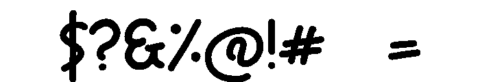 Breezynote Font OTHER CHARS