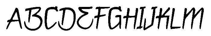 Breflion Font UPPERCASE