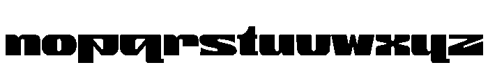 Breikn Font LOWERCASE
