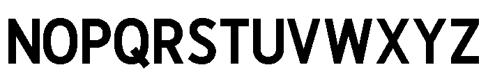 Breisha Font LOWERCASE