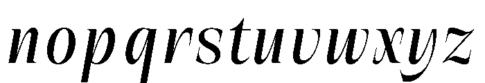 Brelist Regular Font LOWERCASE