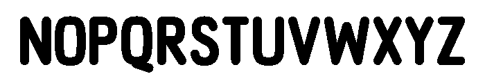 Brellaum Font UPPERCASE