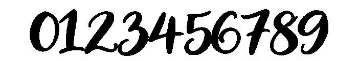 Breluno Regular Font OTHER CHARS