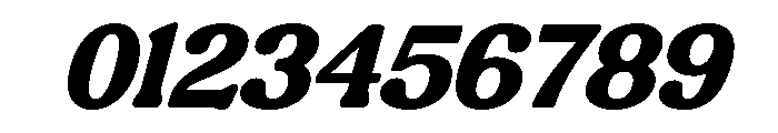 Bremlin-Italic Font OTHER CHARS