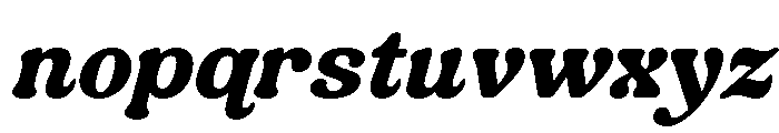 Bremlin-Italic Font LOWERCASE
