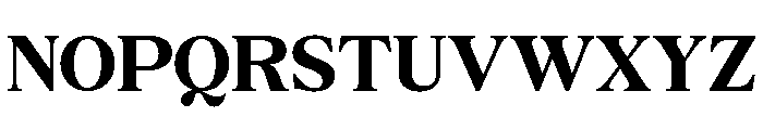 Brenco Black Font UPPERCASE
