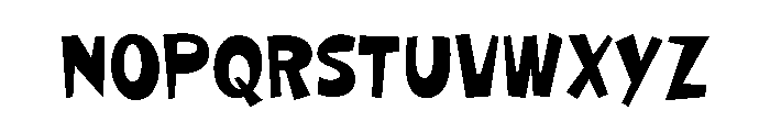 Brency Regular Font UPPERCASE